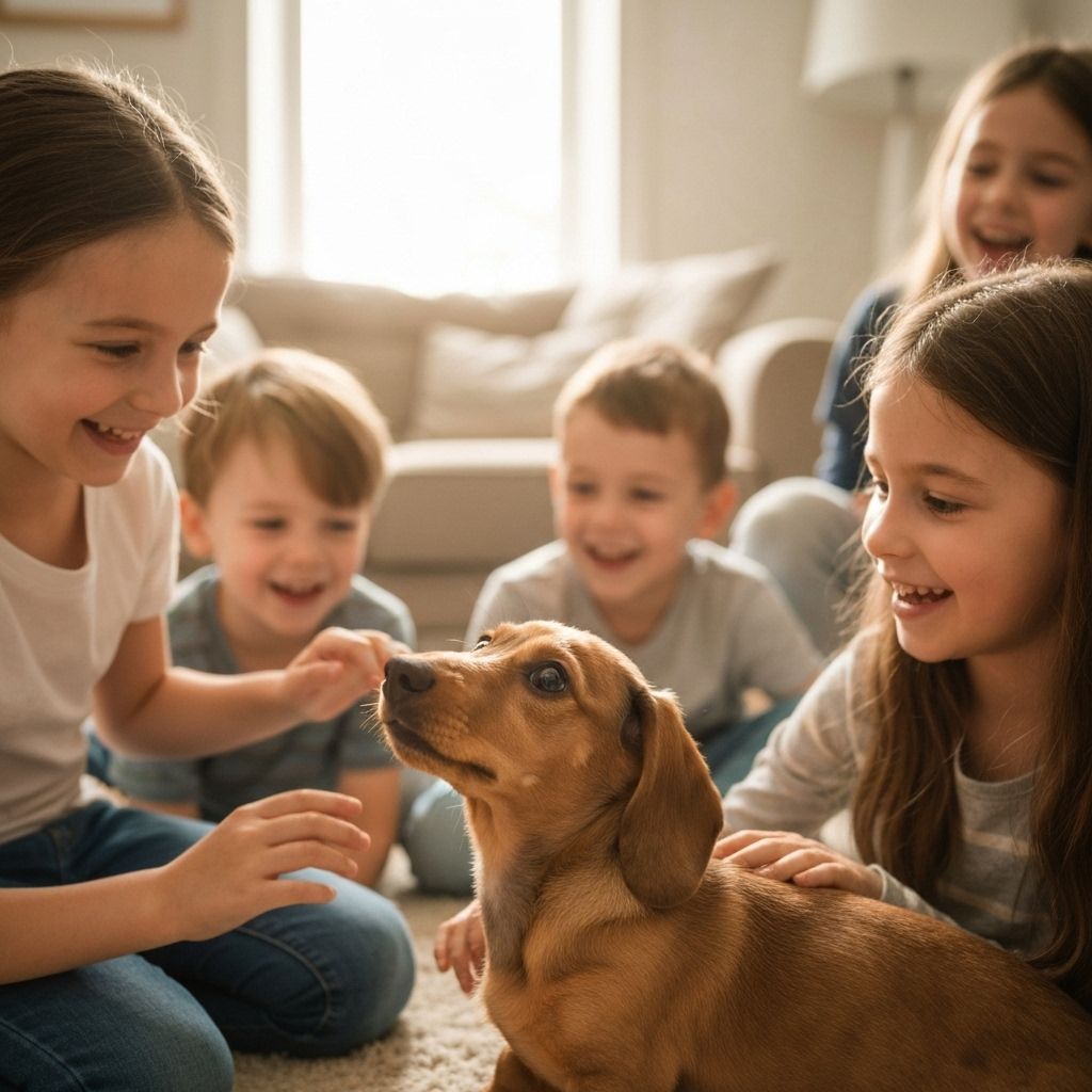 Adorable Dachshund Puppy